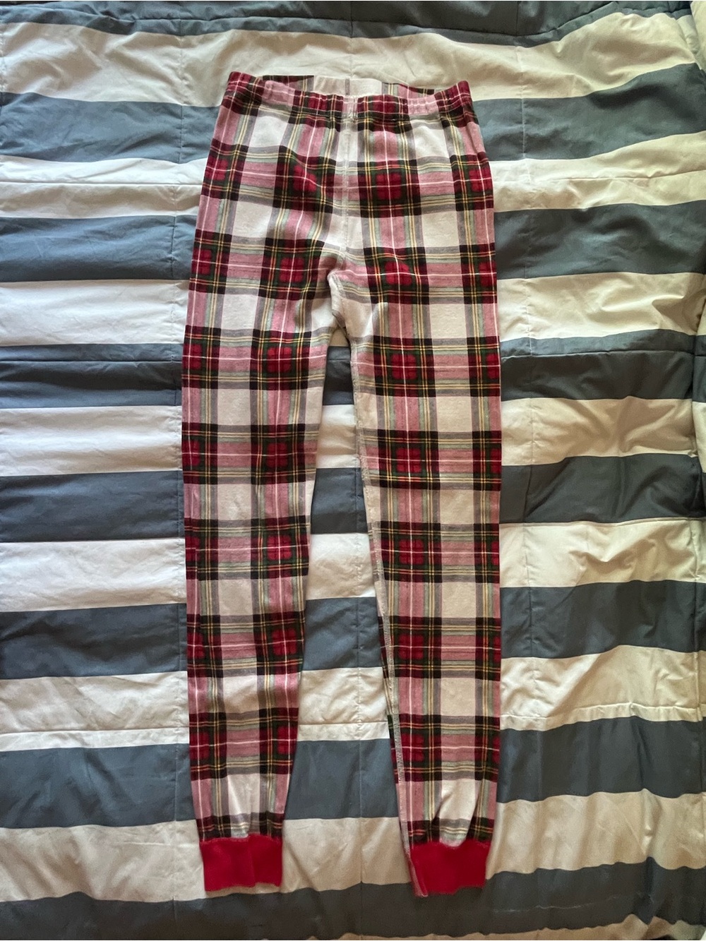 Hanna Andersson holiday plaid PJ pants